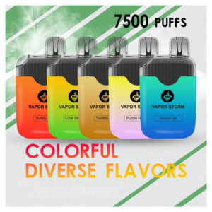 Vapor Storm風暴電子煙一次性拋棄式7500口（5%）